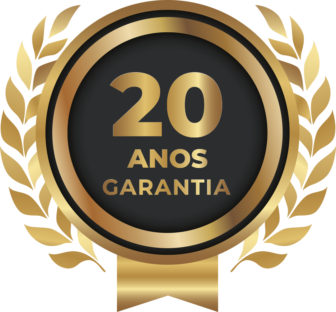 Selo 20 anos de garantia